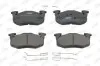 Фото Колодки гальмівні (задні) Citroen Saxo/Xsara/Peugeot 105/205/206/306/309 84 Jurid (571334J) зображення 1