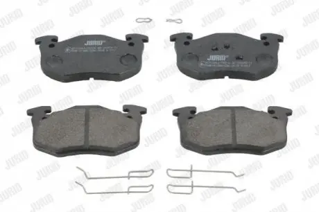 Колодки гальмівні (задні) Citroen Saxo/Xsara/Peugeot 105/205/206/306/309 84 Jurid 571334J Купити в Україні