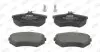 Фото Колодки гальмівні (передні) Audi A4 95-01/VW Golf III/IV -02/Caddy II -04 Jurid (571357J) зображення 1