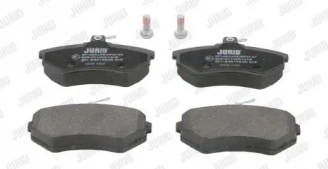 Колодки гальмівні (передні) Audi A4 95-01/VW Golf III/IV -02/Caddy II -04 Jurid 571357J Купити в Україні