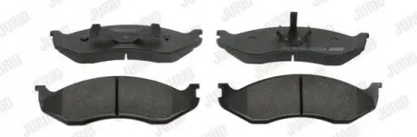 Колодки гальмівні (передні) Jeep Cherokee/Kia Carnival 84-01 (Kelsey-Hayes) Jurid 571519J Купити в Україні