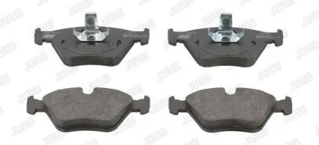 Колодки гальмівні (передні) BMW 3 (E36/E46) 92-06/5 (E34) 87-96/7 (E32) 87-94/Z3 (E36) 97-03 Jurid 571880J Купити в Україні