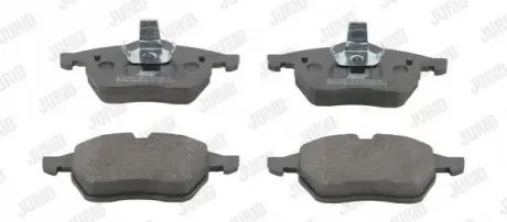 Колодки гальмівні (передні) Opel Astra G 99-02/Vectra B 95-03/Calibra A 91-97/Saab 9-3 98-09 Jurid 571920J