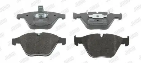 Колодки гальмівні (передні) BMW 3 (E90) 07-13/5 (E60/E61)/6 (E63/E64) 03-10/7 (E65/E66/E67) 01-08 Jurid 571990J Купити в Україні