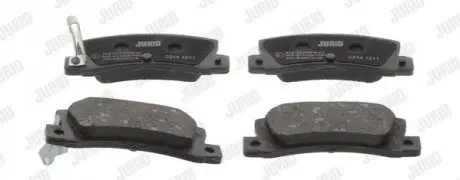 Колодки тормозные дисковые Jurid 572182J Купить в Украине