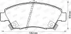 Фото Колодки гальмівні (передні) Honda Civic V/VI/VII 91-05/CRX III 92-98 Jurid (572340J) зображення 1