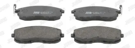 Колодки гальмівні (передні) Renault Latitude/Nissan Juke/Cube 09-/Tiida 07-12/Suzuki SX4 06 Jurid 572346J Купити в Україні