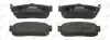 Фото Колодки гальмівні (задні) Nissan Almera/Maxima 95-00/Primera 90-98/Sunny 90-95 Jurid (572376J) зображення 1