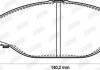 Гальмівні колодки, дискове гальмо (набір) Jurid 572378J (фото 1)