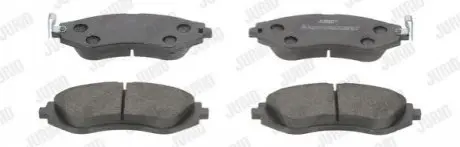 Колодки гальмівні (передні) Chevrolet Epica 05-/Daewoo Nubira/Leganza 97-/Rezzo 00 Jurid 572407J Купити в Україні