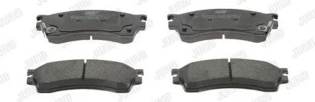 Колодки гальмівні (передні) Mazda 626 IV/V 91-02/MX-6 92-97/Ford USA Probe 93-98 Jurid 572434J Купити в Україні