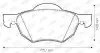 Фото Колодки гальмівні (передні) Honda Accord VII 2.0/2.2 i-CTDi/2.4 03-08 (ATE) Jurid (572480J) зображення 1