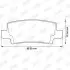 Фото Колодки гальмівні (задні) Toyota Corolla 01-14 Jurid (572492J) зображення 1