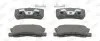 Фото Колодки гальмівні (задні) Mitsubishi Outlander 06-12/Pajero 90-/Peugeot 4007/4008 07 Jurid (572498J) зображення 1