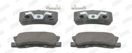 Колодки гальмівні (задні) Mitsubishi Outlander 06-12/Pajero 90-/Peugeot 4007/4008 07 Jurid 572498J Купити в Україні