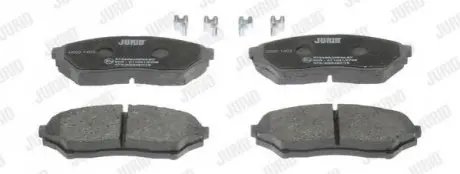 Колодки гальмівні (передні) Mitsubishi Pajero Pinin 99-07 (Sumitomo) Jurid 572499J Купити в Україні