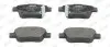 Колодки гальмівні (задні) Toyota Avensis 03-08/Corolla Verso 04-09 (замінено на 0 986 424 798) Jurid (572516J) зображення 1