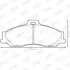 Фото Колодки гальмівні (передні) Ford Ranger 99-12/Mazda B-serie 99-06/BT-50 06 Jurid (572537J) зображення 1