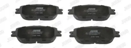 Фото Колодки гальмівні (передні) Lexus GS 05-11/IS III 13- Jurid (572553J) зображення 1