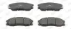 Фото Колодки гальмівні (передні) Chevrolet Captiva/Opel Antara 2.0-3.2 CDTI 06 Jurid (572570J) зображення 1