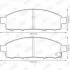 Фото Колодки гальмівні (передні) Mitsubishi L200 05-/Pajero Sport II 08 Jurid (572574J) зображення 1
