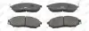 Фото Колодки гальмівні (передні) Renault Koleos 08-/Nissan Qashqai 07-13/Pathfinder/NP300/Murano 05 Jurid (572575J) зображення 1