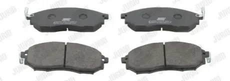 Колодки гальмівні (передні) Renault Koleos 08-/Nissan Qashqai 07-13/Pathfinder/NP300/Murano 05 Jurid 572575J Купити в Україні