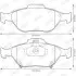 Фото Колодки тормозные (передние) Toyota Yaris 05 Jurid (572576J) зображення 1