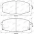 Фото Колодки гальмівні (передні) Hyundai i30 07-12/Kia Cee'd 06-/Carens 02-/Cerato 09-/Soul 14 Jurid (572577JC) зображення 1