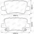 Фото Колодки гальмівні (задні) Honda Civic 1.4-2.2 05 Jurid (572580JC) зображення 1
