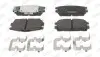 Колодки гальмівні (задні) Hyundai Terracan 01-06 Jurid (572581J) зображення 1