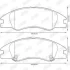 Гальмівні колодки, дискове гальмо (набір) Jurid (572585J) зображення 1