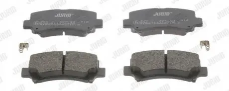 Колодки гальмівні (передні) Chery A1/Cowin/QQ6 06-15/Suzuki Wagon R+ 98-00 Jurid 572589J Купити в Україні