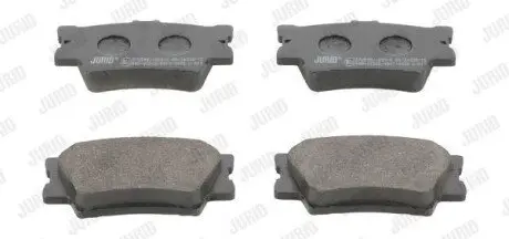 Колодки гальмівні (задні) Toyota Camry/Rav4 IV 05-/Avalon 12-18/Lexus ES 06-18 Jurid 572595J Купити в Україні