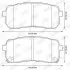 Фото Колодки гальмівні (задні) Kia Carnival 05-15/Sorento 15 Jurid (572596J) зображення 1