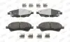 Колодки гальмівні (передні) Toyota Avensis/Auris 1.6-2.0 D-4D 08 Jurid (572600J) зображення 1