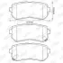 Фото Комплект гальмівних колодок (задніх) Hyundai Accent/I20/I30/Ix35/Sonata/Kia Ceed/Rio/Sportage 1.2-3.3 05 Jurid (572604J) зображення 1