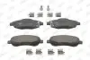 Фото Колодки гальмівні (передні) Honda CR-V III/IV 06 Jurid (572605J) зображення 1