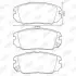 Колодки гальмівні (передні) Hyundai Tucson 04-/Sonata 05-10/Grandeur 05-/Kia Opirus 06 Jurid (572616J) зображення 1