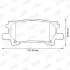 Фото Колодки гальмівні (задні) Lexus RX 03-08 Jurid (572621J) зображення 1