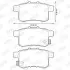 Фото Колодки гальмівні (задні) Honda Accord VIII 2.0-2.4i 08 Jurid (572626J) зображення 1