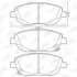 Фото JURID TOYOTA колодки гальм. передн. Avensis 2,0-2,2 08 Jurid (572634JC) зображення 1
