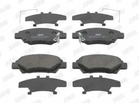 Колодки гальмівні (передні) Honda Jazz 07-/CR-Z 08 Jurid 572637J Купити в Україні