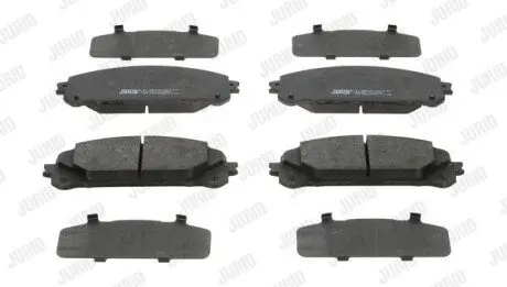 Колодки гальмівні (передні) Lexus RX 08-/ Toyota Camry 17 Jurid 572655J Купити в Україні