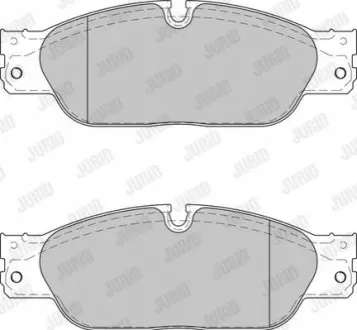 Тормозные колодки, дисковый тормоз.) Jurid 573023J