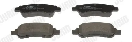 Комплект гальмівних колодок (передніх) Citroen C2/C4 04-/C3 09-/Berlingo/Peugeot 206/307 96-/207 06-/208 12 Jurid 573030D Купити в Україні