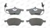 Фото Колодки гальмівні (передні) Audi A4/A6/Skoda Superb/VW Passat 1.9TDI/2.5TDI 96-(з датчиками)(ATE) Jurid (573037J) зображення 1