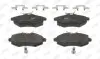 Фото Колодки гальмівні (передні) Citroen C2 03-12/Citroen С3 02 Jurid (573083J) зображення 1