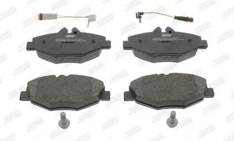 Колодки гальмівні (передні) MB E-class (W211) 02-09 (Bosch) (з датчиками) Jurid 573091J Купити в Україні