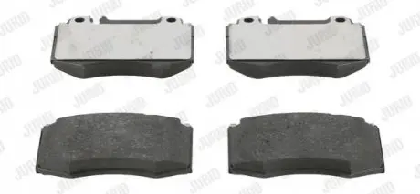 Колодки гальмівні (передні) MB C-class (W203)/E-class (W211)/S-class (W220) 00-09 Jurid 573092J Купити в Україні